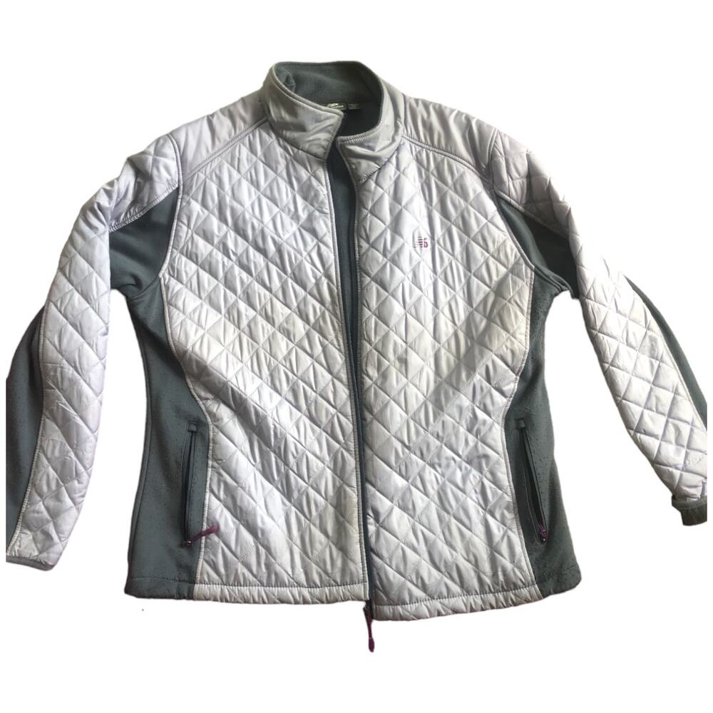 New Balance Full Zip Fall/Spring Jacket - Gray Women's XXL